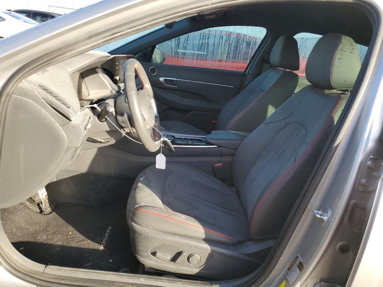 2020 Hyundai Sonata VIN 5NPEJ4J27LH050833 Copart auction photo, rear end damage thumbnail 7