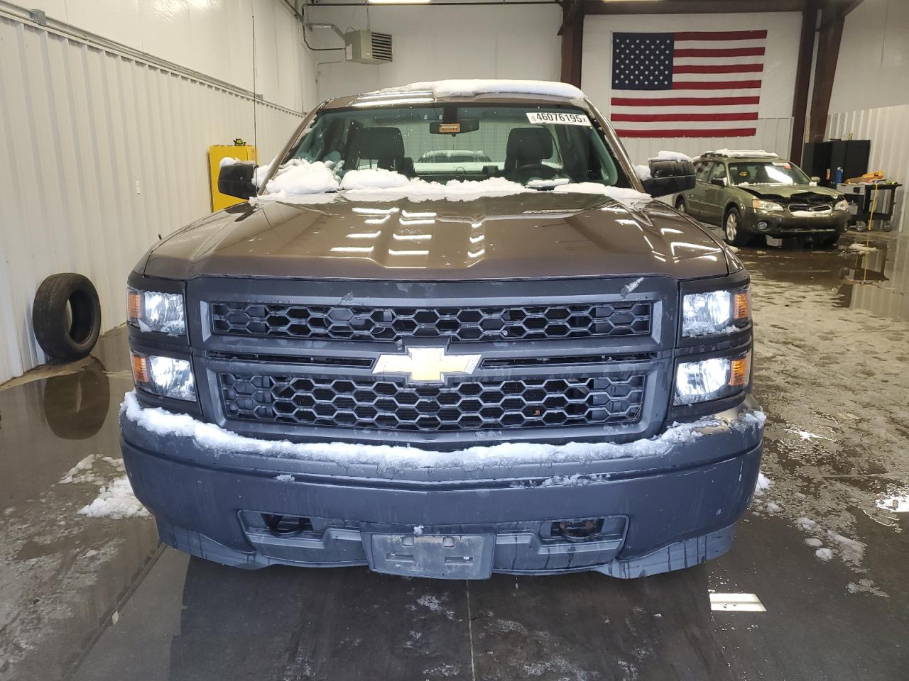 2014 Chevrolet Silverado VIN 1GCVKPEH9EZ239654 Copart auction photo, undercarriage damage thumbnail 5