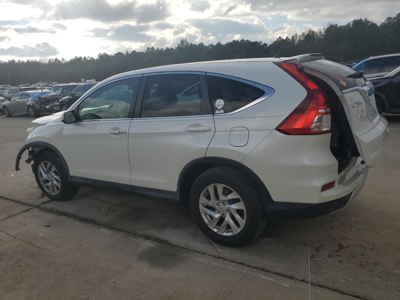 2015 Honda CR-V VIN 5J6RM3H5XFL004670 Copart auction photo, front end damage thumbnail 2