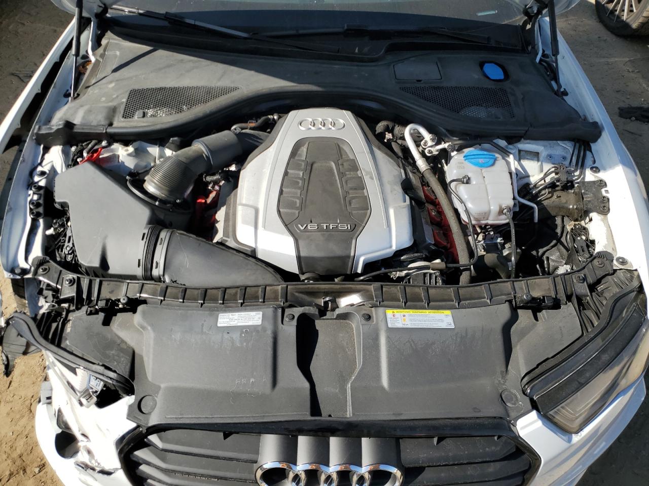 2016 Audi A6 VIN WAUHGAFC1GN118154 Copart auction photo, front end damage thumbnail 11