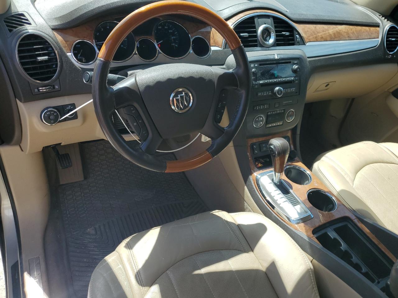 2011 Buick Enclave VIN 5GAKRBED7BJ368082 Copart auction photo, side damage thumbnail 8
