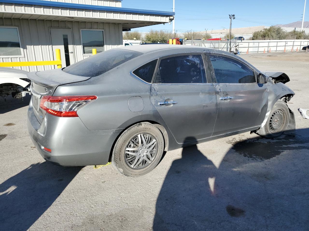 2014 Nissan Sentra VIN 3N1AB7AP8EY332447 Copart auction photo, front end damage thumbnail 3