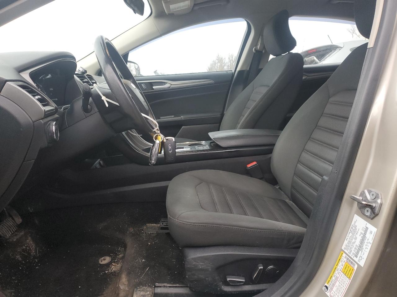 2018 Ford Fusion VIN 3FA6P0H7XJR174222 Copart auction photo, side damage thumbnail 7