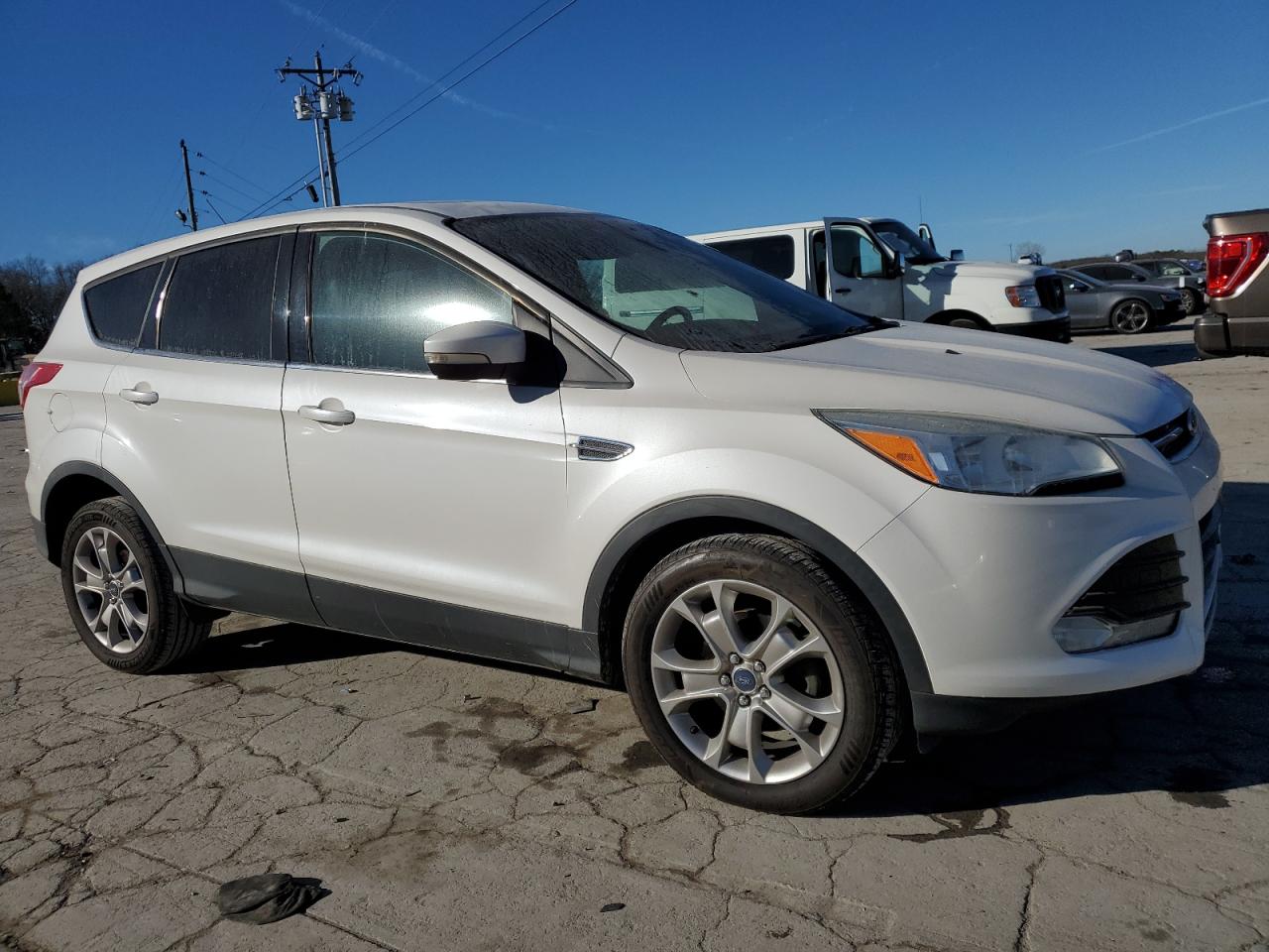 2013 Ford Escape VIN 1FMCU0HX1DUA32906 Copart auction photo, rear end damage thumbnail 4