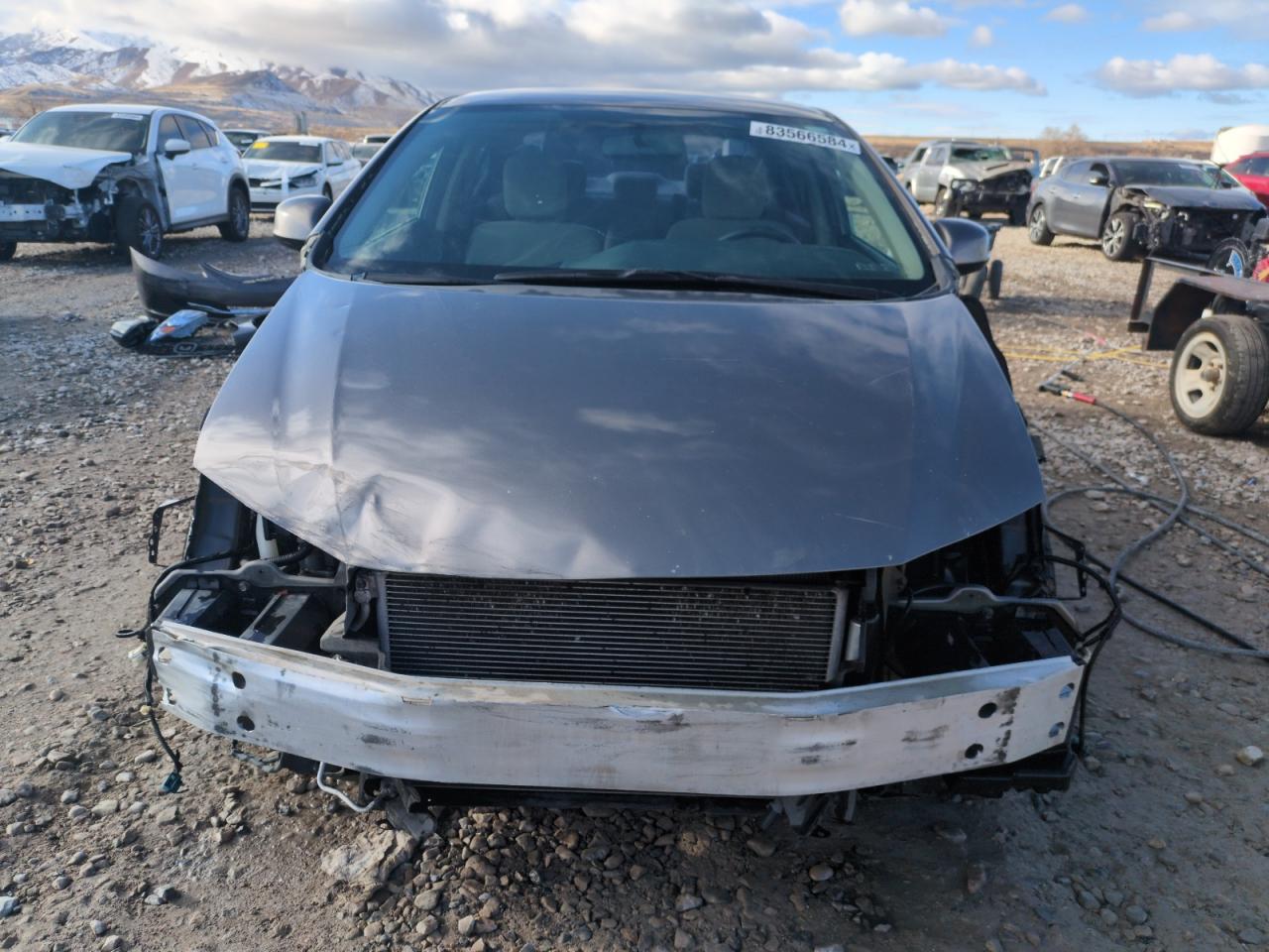 2013 Honda Civic VIN 19XFB2F52DE222913 Copart auction photo, front end damage thumbnail 5