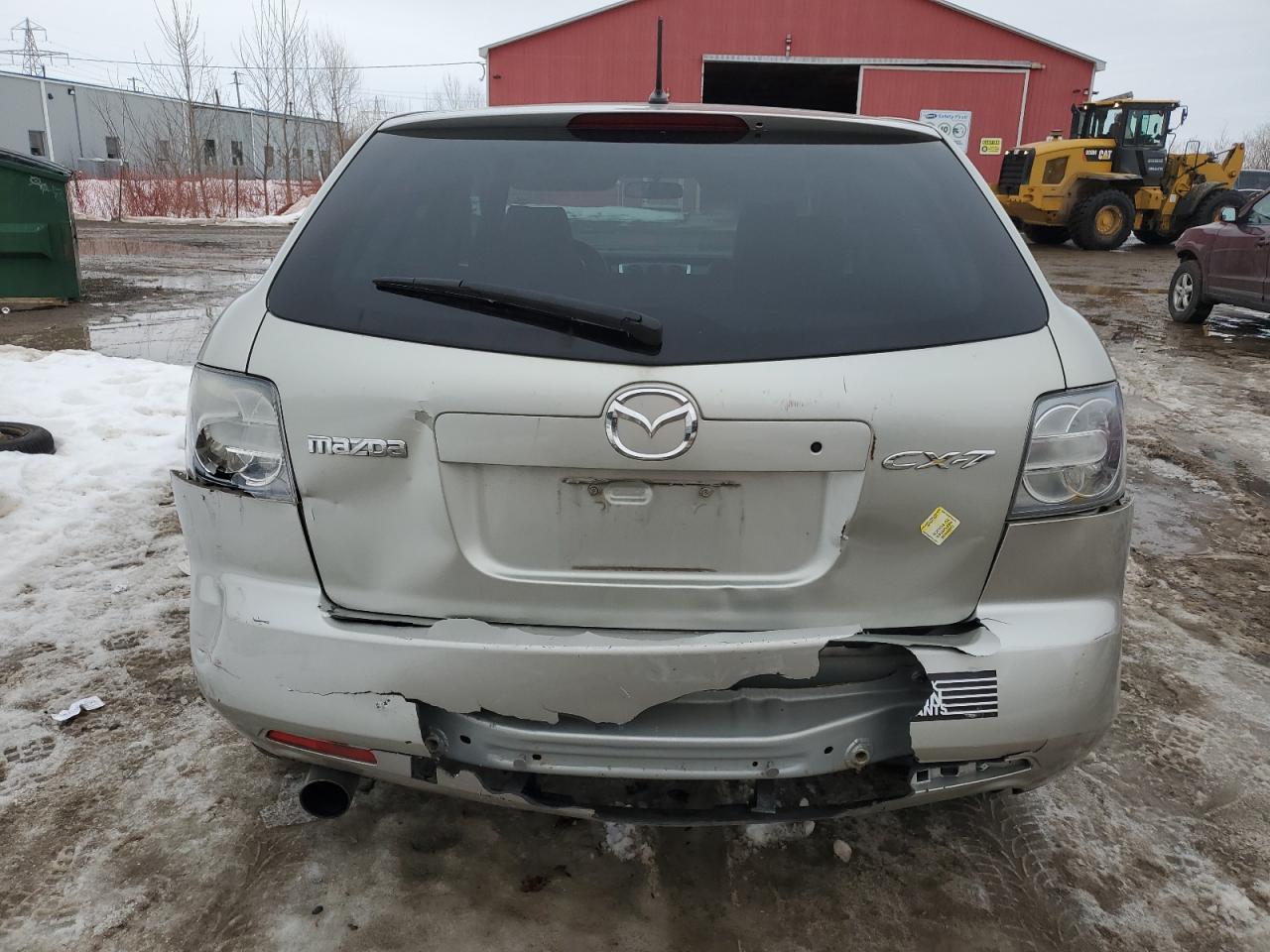2008 Mazda CX-7 VIN JM3ER293880200857 Copart auction photo, rear end / front end damage thumbnail 6
