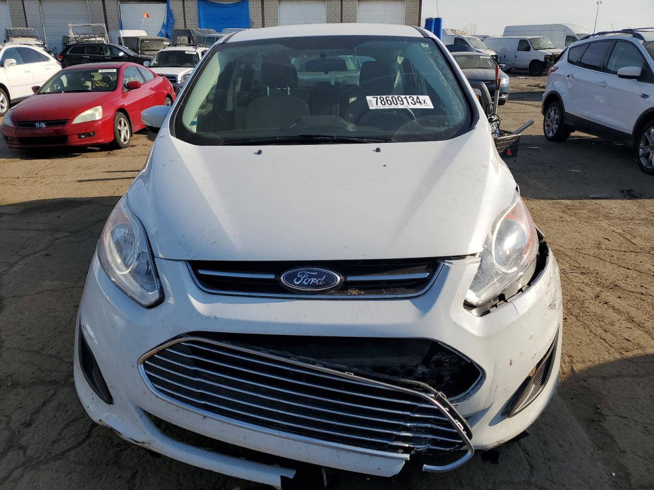 2016 Ford C-MAX VIN 1FADP5AU9GL120387 Copart auction photo, all over / side damage thumbnail 5