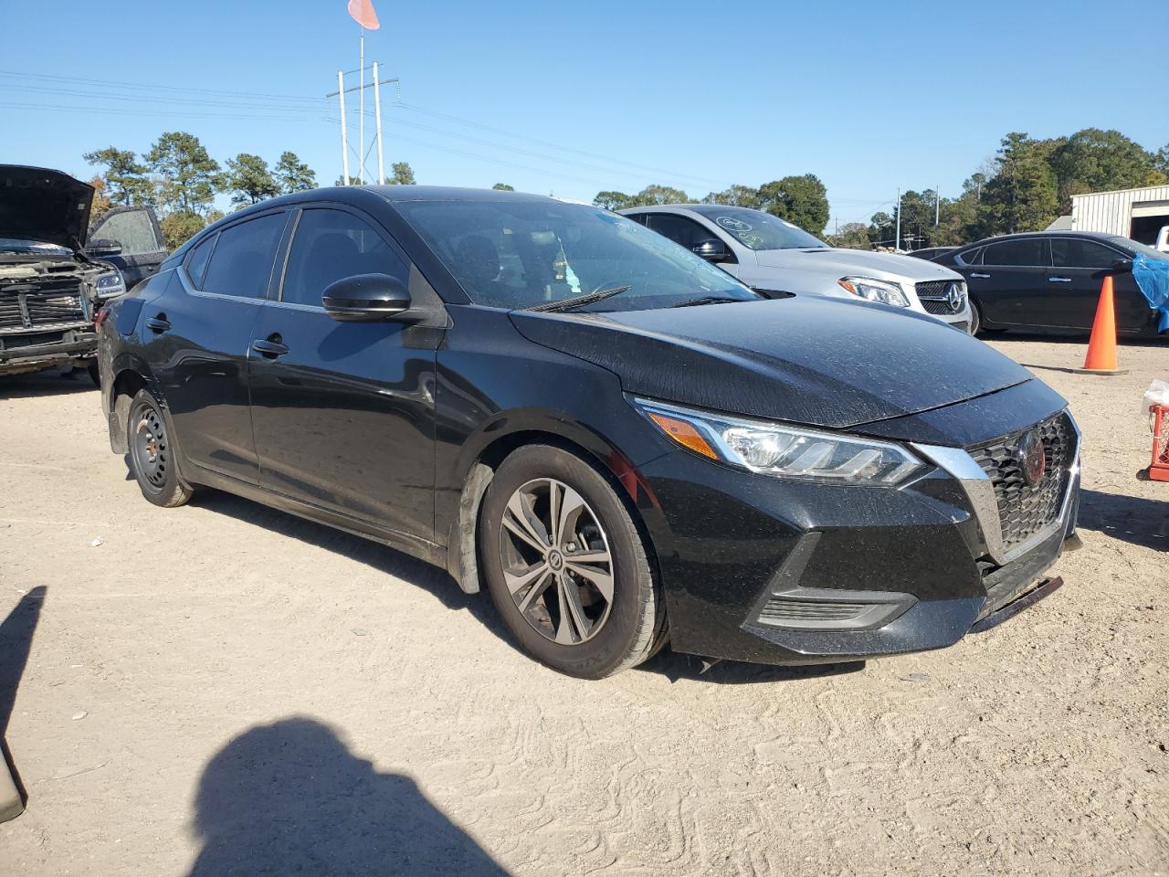 2020 Nissan Sentra VIN 3N1AB8CV9LY282737 Copart auction photo, normal wear damage thumbnail 4