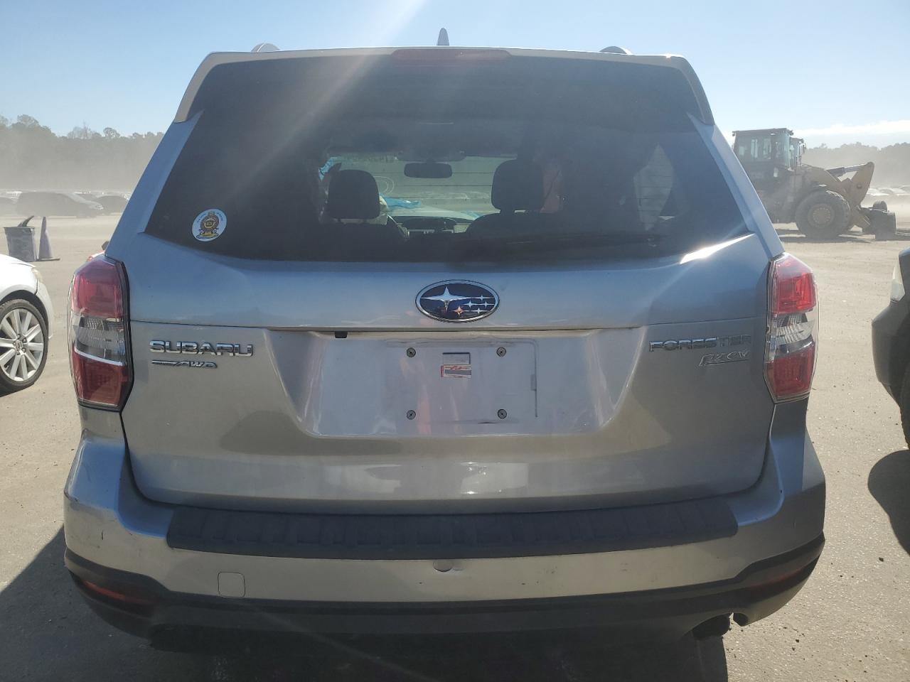 2016 Subaru Forester VIN JF2SJAHC8GH491361 Copart auction photo, front end / side damage thumbnail 6
