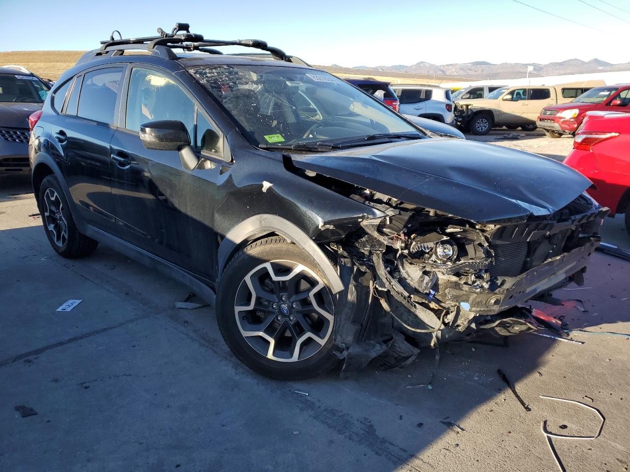 2017 Subaru XV VIN JF2GPANC0H8270220 Copart auction photo, front end damage thumbnail 4