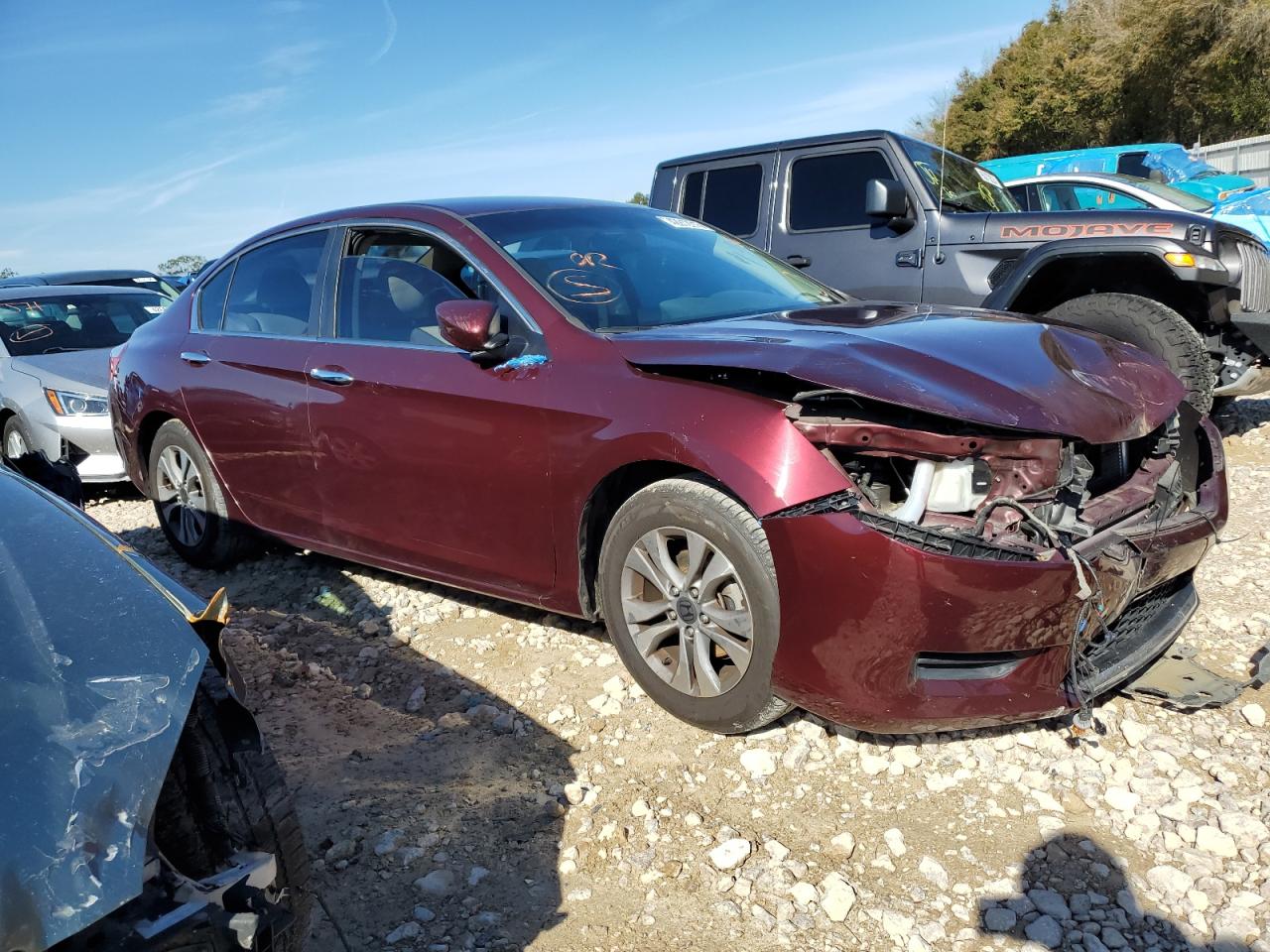 2013 Honda Accord VIN 1HGCR2F32DA258926 Copart auction photo, front end damage thumbnail 4