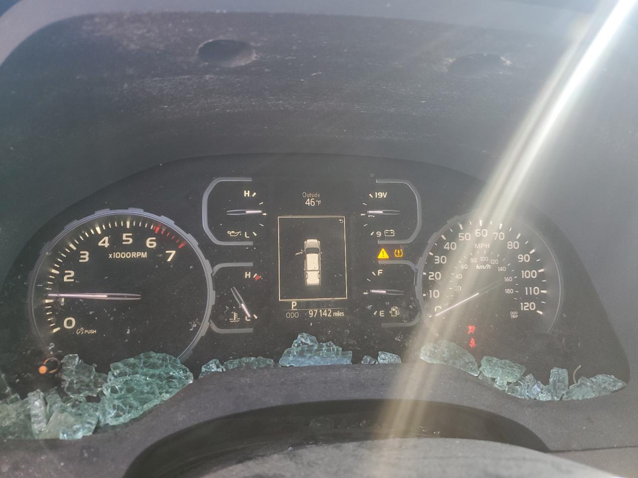 2021 Toyota Tundra VIN 5TFUY5F19MX981269 Copart auction photo, side / rear end damage thumbnail 9