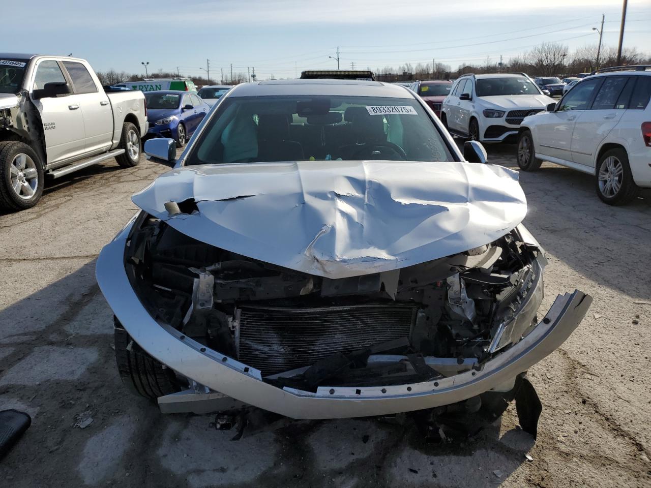 2015 Chevrolet Impala VIN 2G1165S3XF9145027 Copart auction photo, front end / mechanical damage thumbnail 5