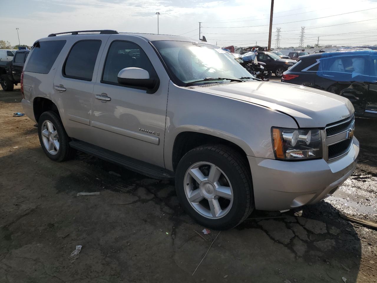 2008 Chevrolet Tahoe VIN 1GNFK13068J135700 Copart auction photo, rear end damage thumbnail 4