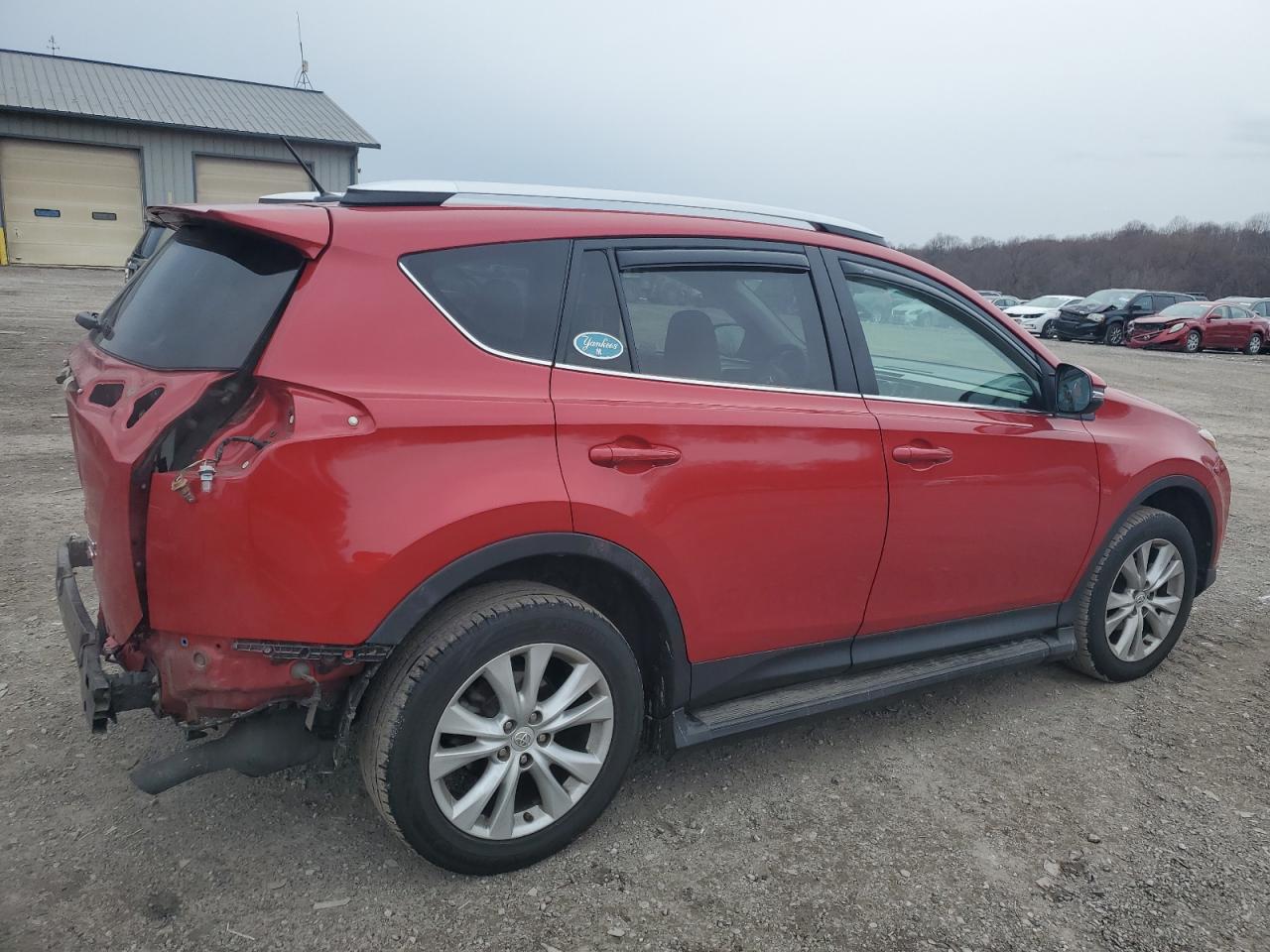 2015 Toyota RAV 4 VIN 2T3DFREV3FW241886 Copart auction photo, rear end damage thumbnail 3