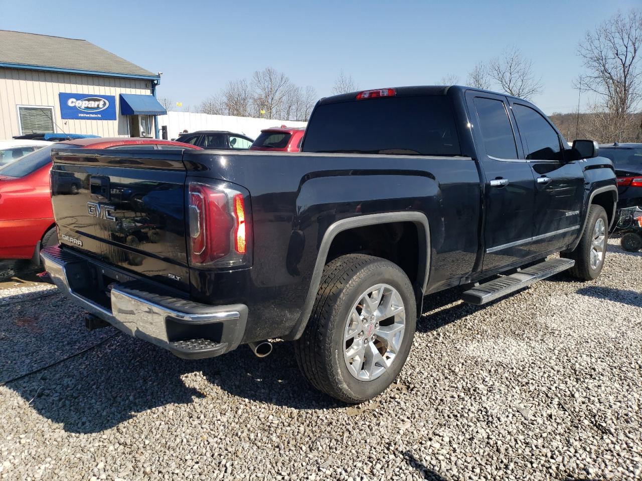 2017 GMC Sierra VIN 1GTV2NEC9HZ171417 Copart auction photo, front end damage thumbnail 3