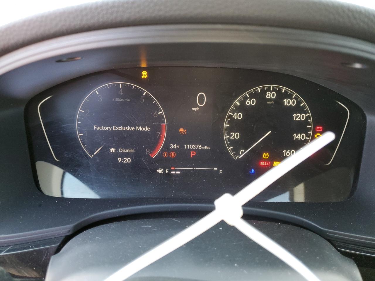 2022 Honda Civic VIN 2HGFE1F71NH302553 Copart auction photo, front end / mechanical damage thumbnail 9