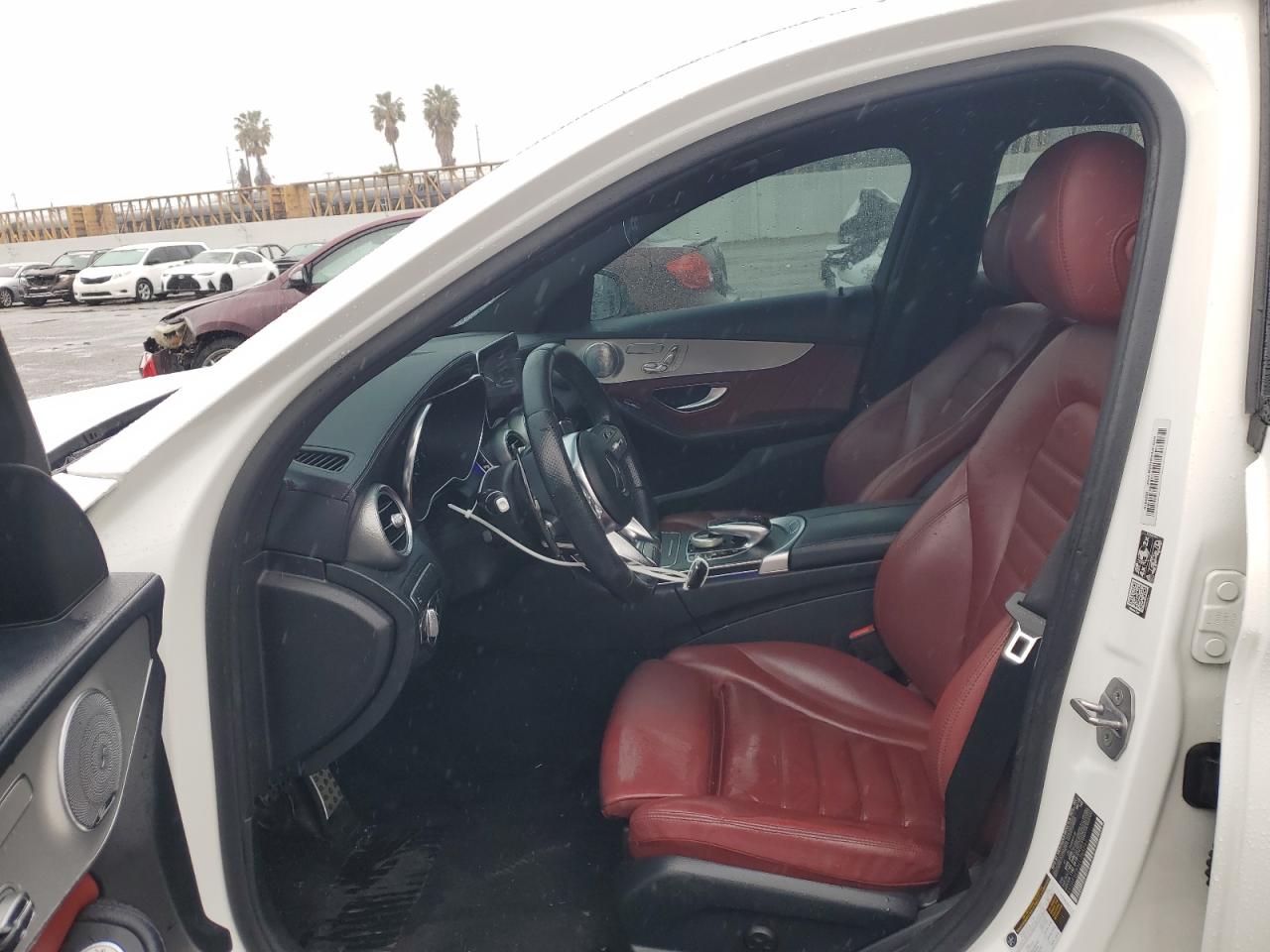 2019 Mercedes-Benz C-klasse VIN 55SWF6EB3KU285091 Copart auction photo, rear end damage thumbnail 7