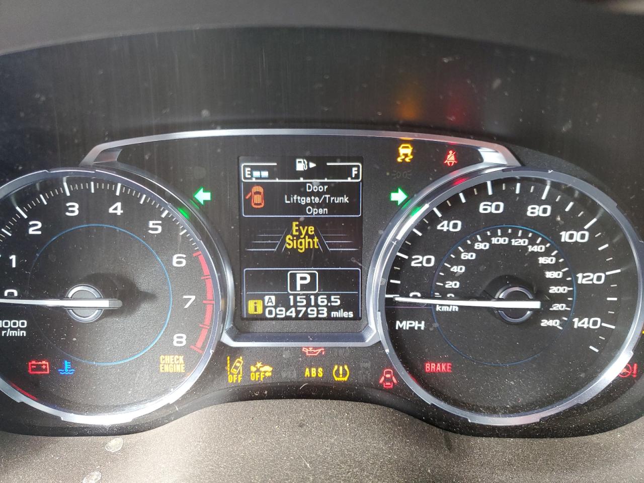 2017 Subaru Forester VIN JF2SJAGC6HH573592 Copart auction photo, front end damage thumbnail 9