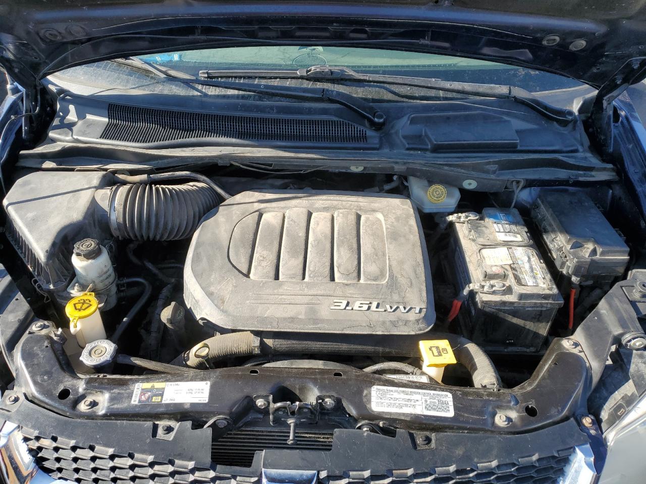 2014 Dodge Caravan VIN 2C4RDGBG3ER288222 Copart auction photo, mechanical / front end damage thumbnail 12