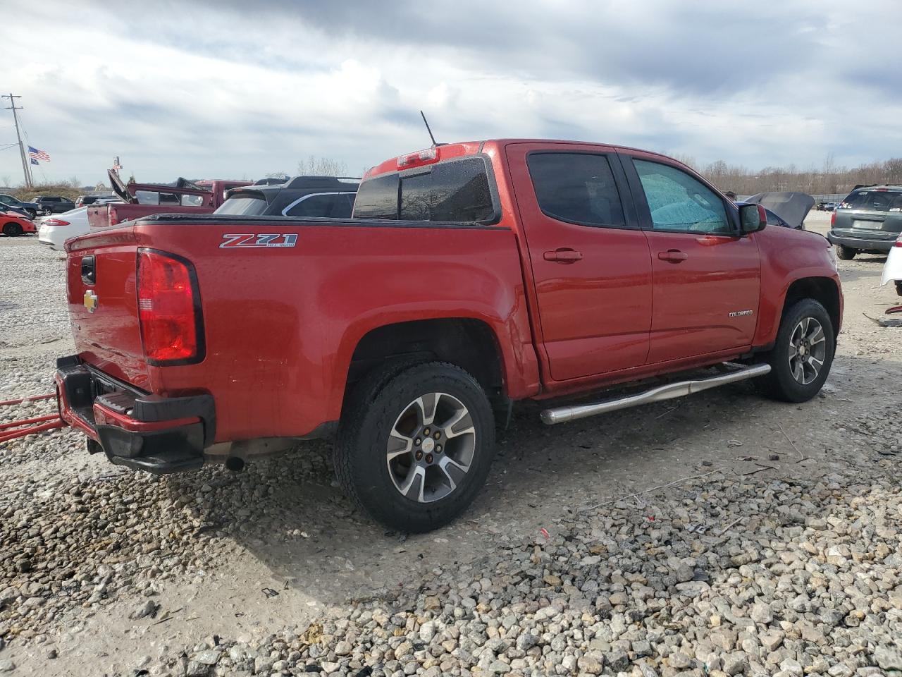 2016 Chevrolet Colorado VIN 1GCGTDE35G1368436 Copart auction photo, front end damage thumbnail 3