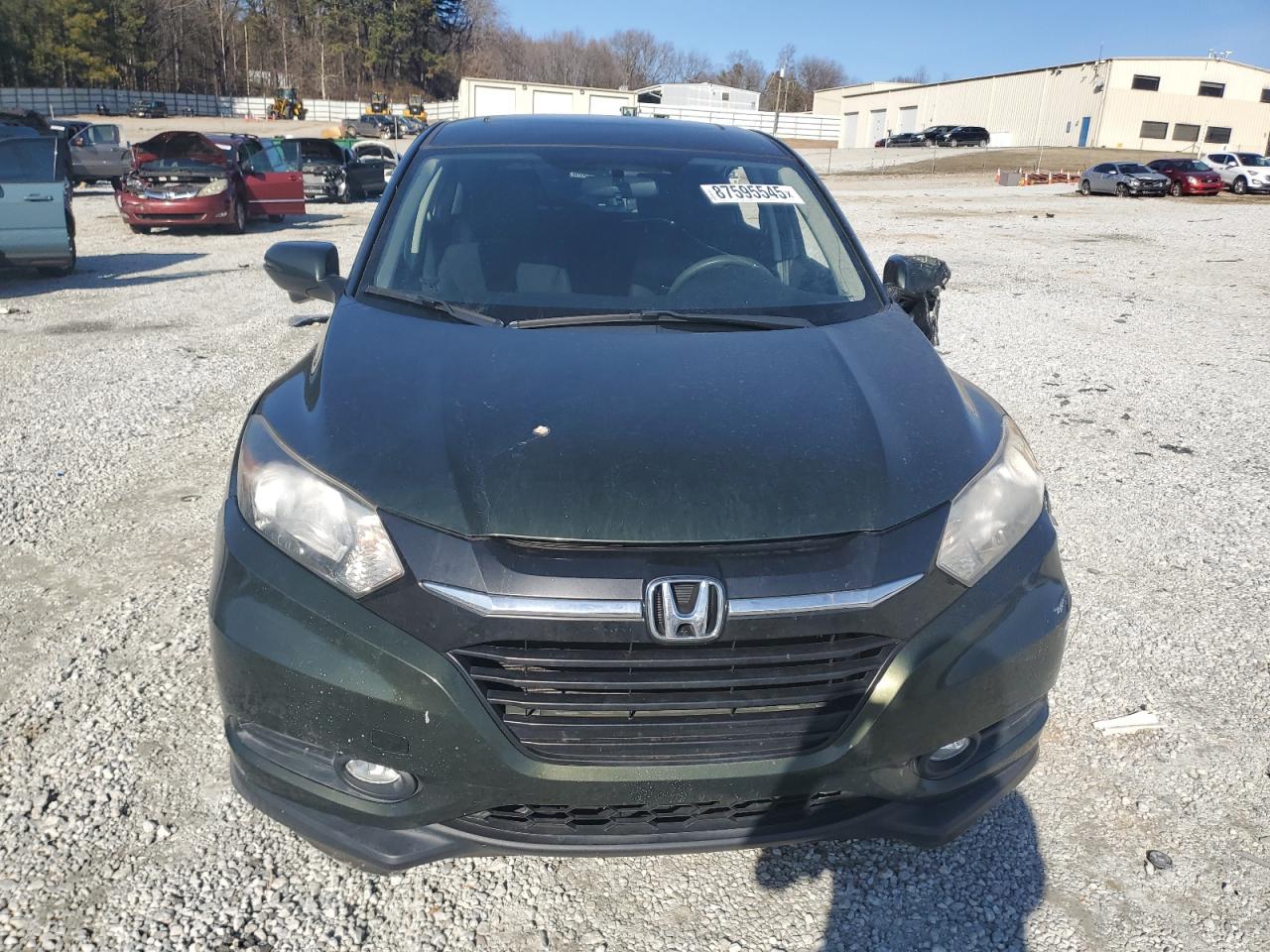 2016 Honda HR-V VIN 3CZRU5H5XGM745414 Copart auction photo, burn damage thumbnail 5