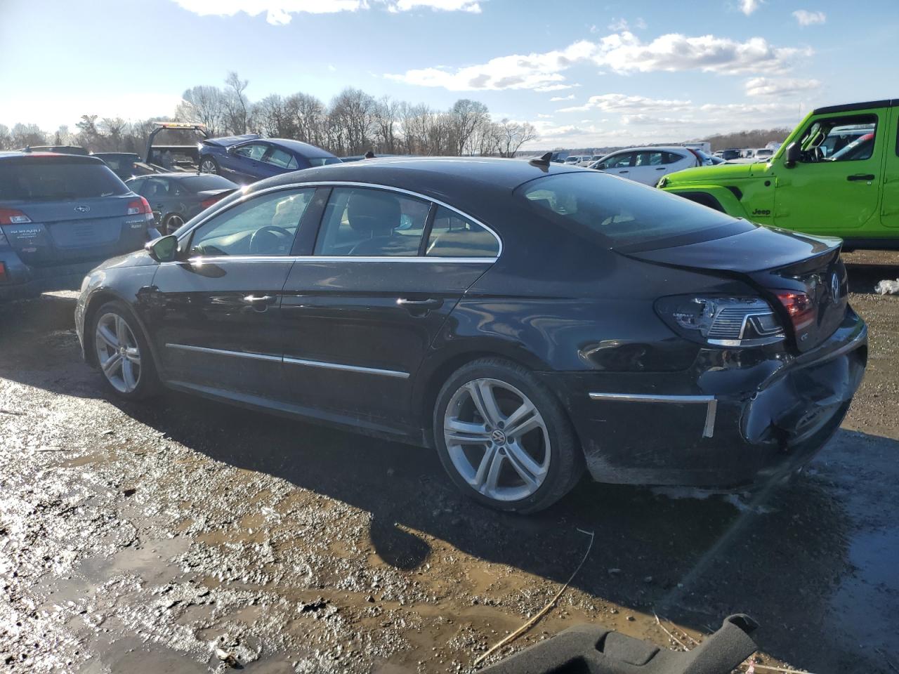 2013 Volkswagen Passat CC VIN WVWBP7AN2DE565768 Copart auction photo, rear end / front end damage thumbnail 2