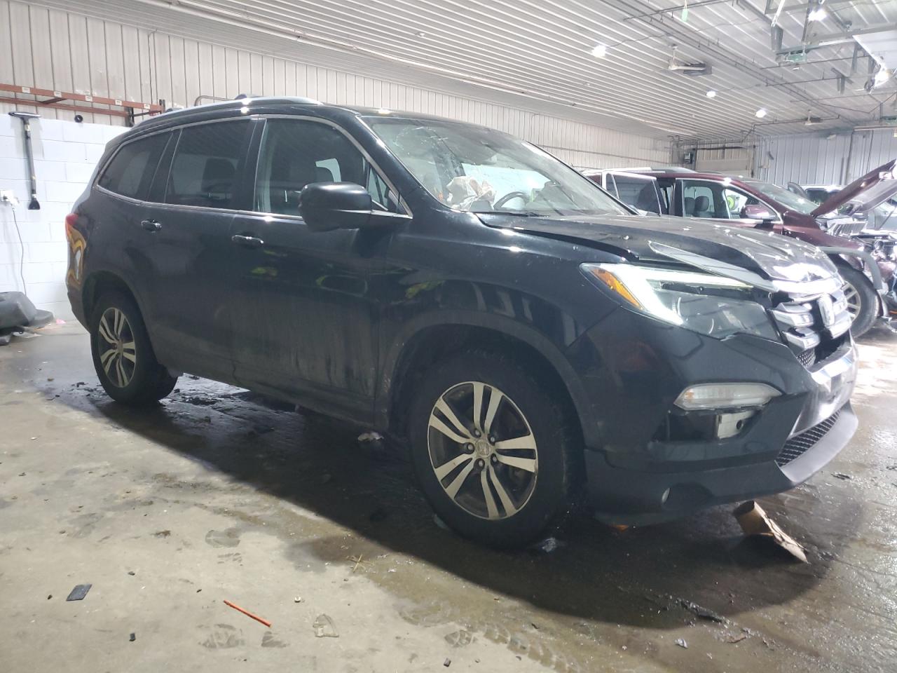2018 Honda Pilot VIN 5FNYF6H64JB022602 Copart auction photo, front end / minor dent/scratches damage thumbnail 4
