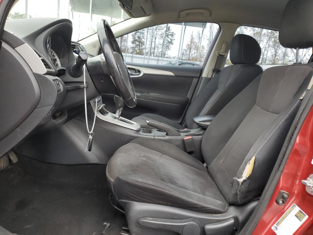2015 Nissan Sentra VIN 3N1AB7AP3FL696435 Copart auction photo, rear end damage thumbnail 7