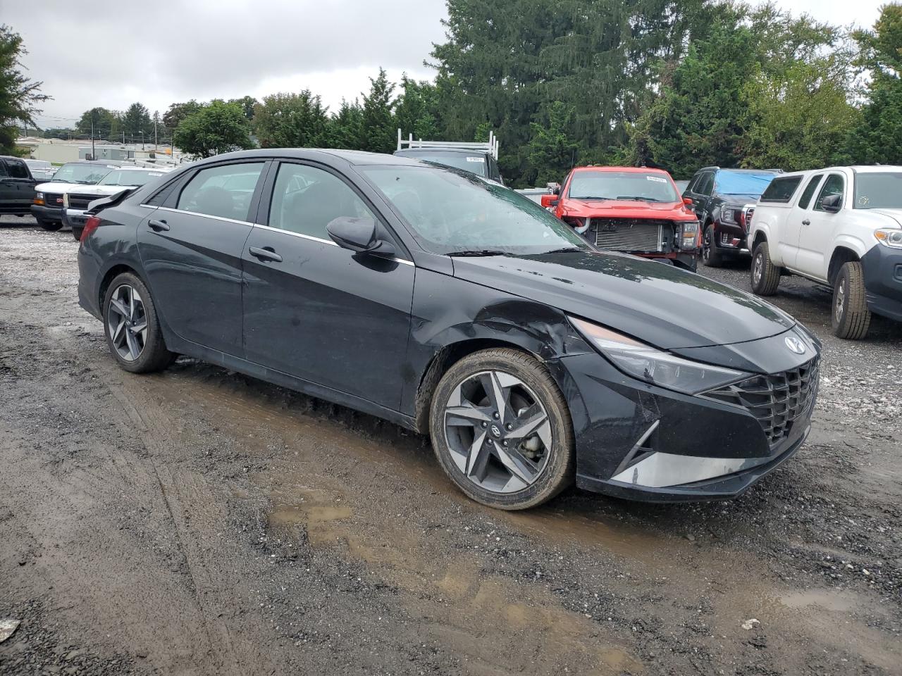 2023 Hyundai Elantra VIN KMHLN4AJ3PU079210 Copart auction photo, rear end / minor dent/scratches damage thumbnail 4
