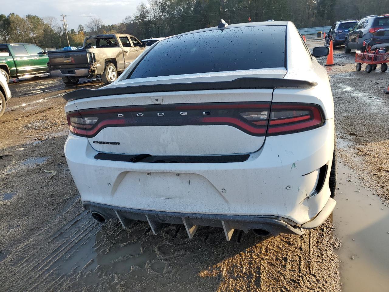 2019 Dodge Charger VIN 2C3CDXGJ6KH599353 Copart auction photo, front end damage thumbnail 6