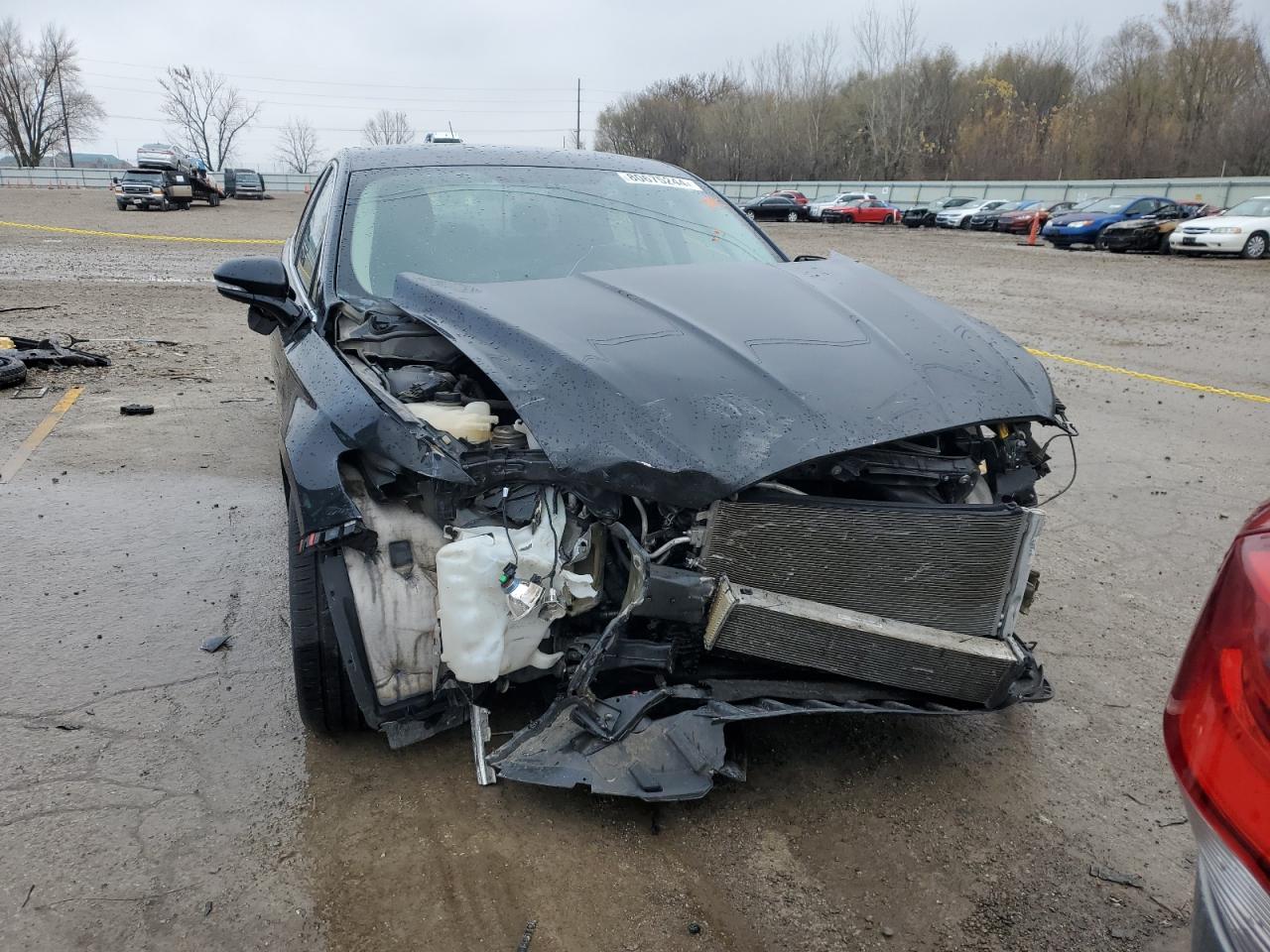 2015 Ford Fusion VIN 3FA6P0HDXFR110906 Copart auction photo, front end damage thumbnail 5