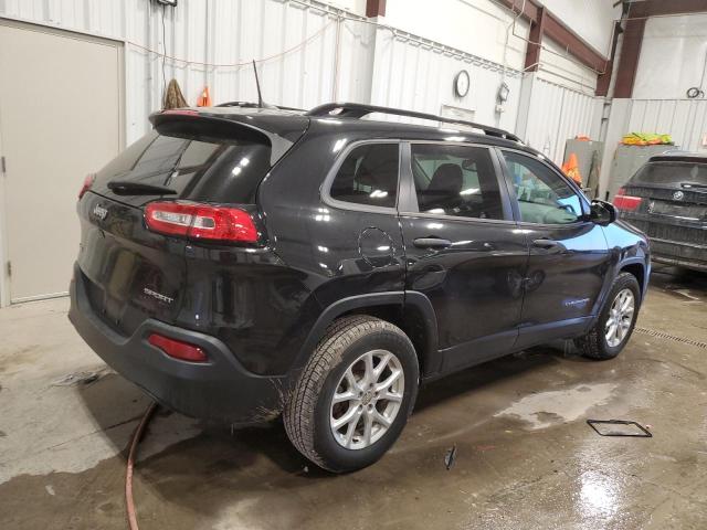 2016 Jeep Cherokee VIN 1C4PJMAB0GW220894 Copart auction photo, side damage thumbnail 3