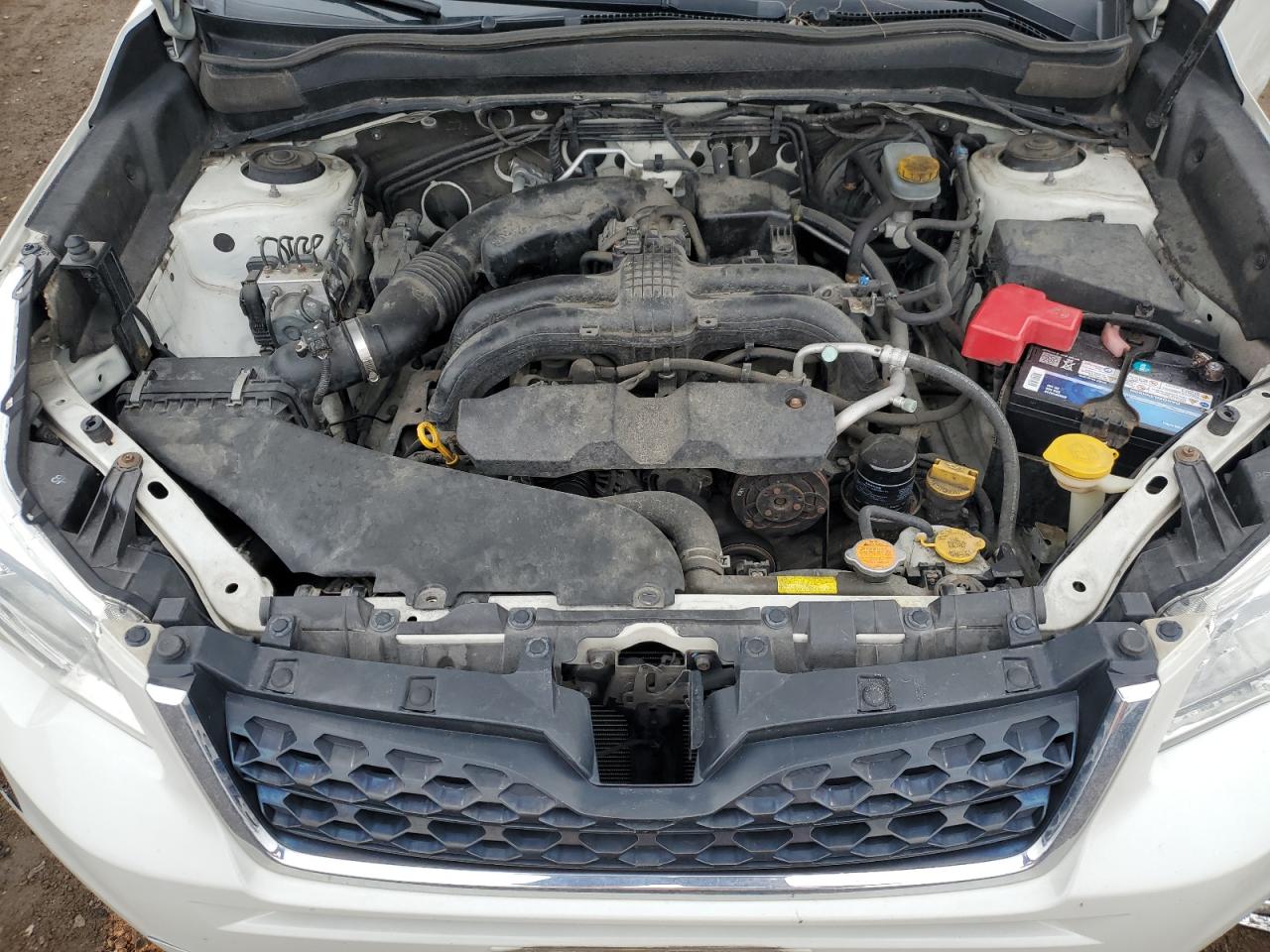 2016 Subaru Forester VIN JF2SJABC1GH492554 Copart auction photo, side / front end damage thumbnail 12