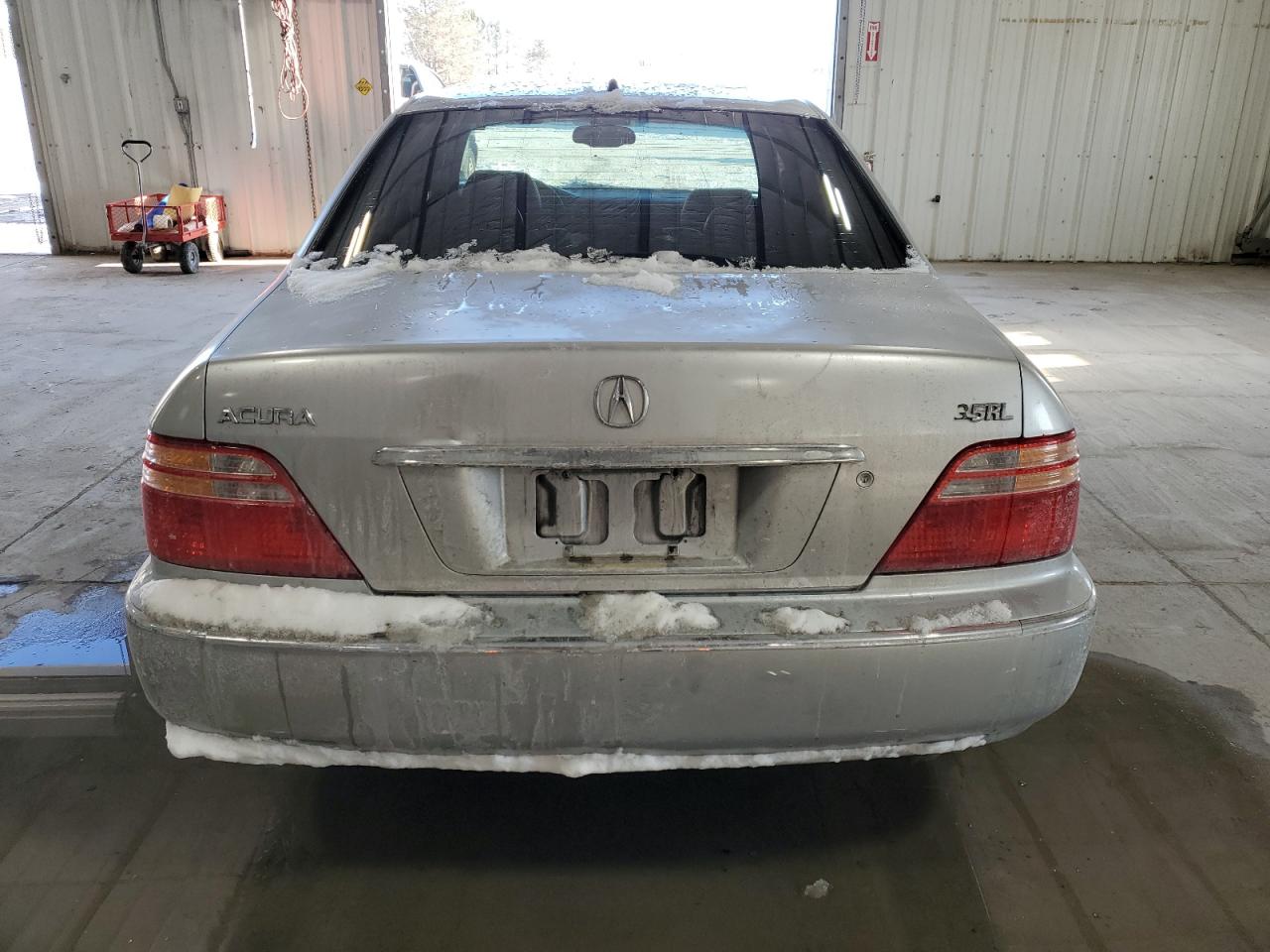 2002 Acura RL VIN JH4KA96692C001363 Copart auction photo, side / front end damage thumbnail 6