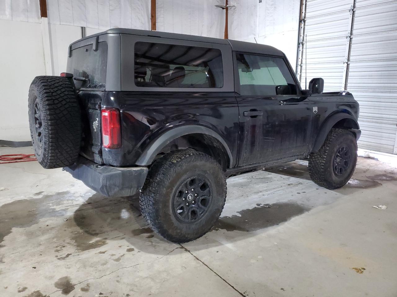 2022 Ford Bronco VIN 1FMDE5AH7NLB79711 Copart auction photo, front end / frame damage damage thumbnail 3