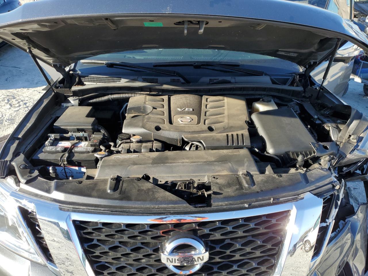 2017 Nissan Armada VIN JN8AY2ND9H9001017 Copart auction photo, front end damage thumbnail 12