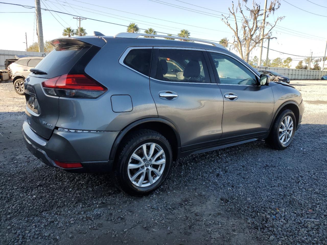 2017 Nissan Rogue VIN KNMAT2MV2HP567326 Copart auction photo, front end / rear end damage thumbnail 3