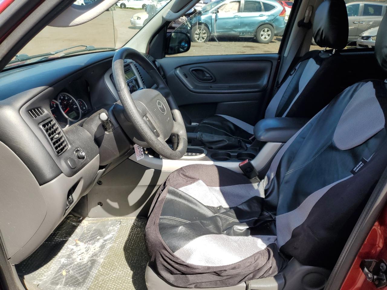 2006 Mazda Tribute VIN 4F2YZ02Z06KM05776 Copart auction photo, side damage thumbnail 7