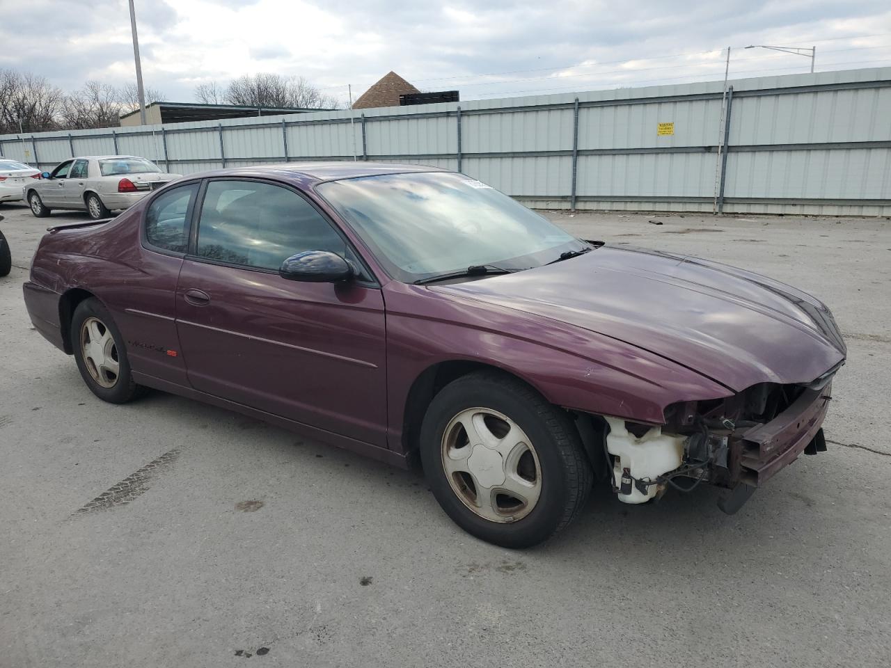 2003 Chevrolet Monte Carlo VIN 2G1WX12K639298227 Copart auction photo, front end damage thumbnail 4