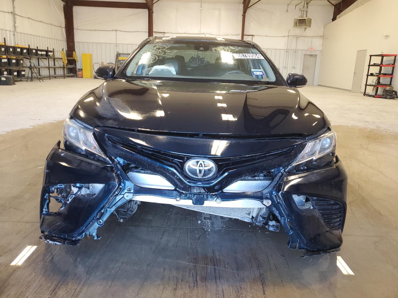 2018 Toyota Camry VIN JTNB11HK8J3047256 Copart auction photo, front end / undercarriage damage thumbnail 5