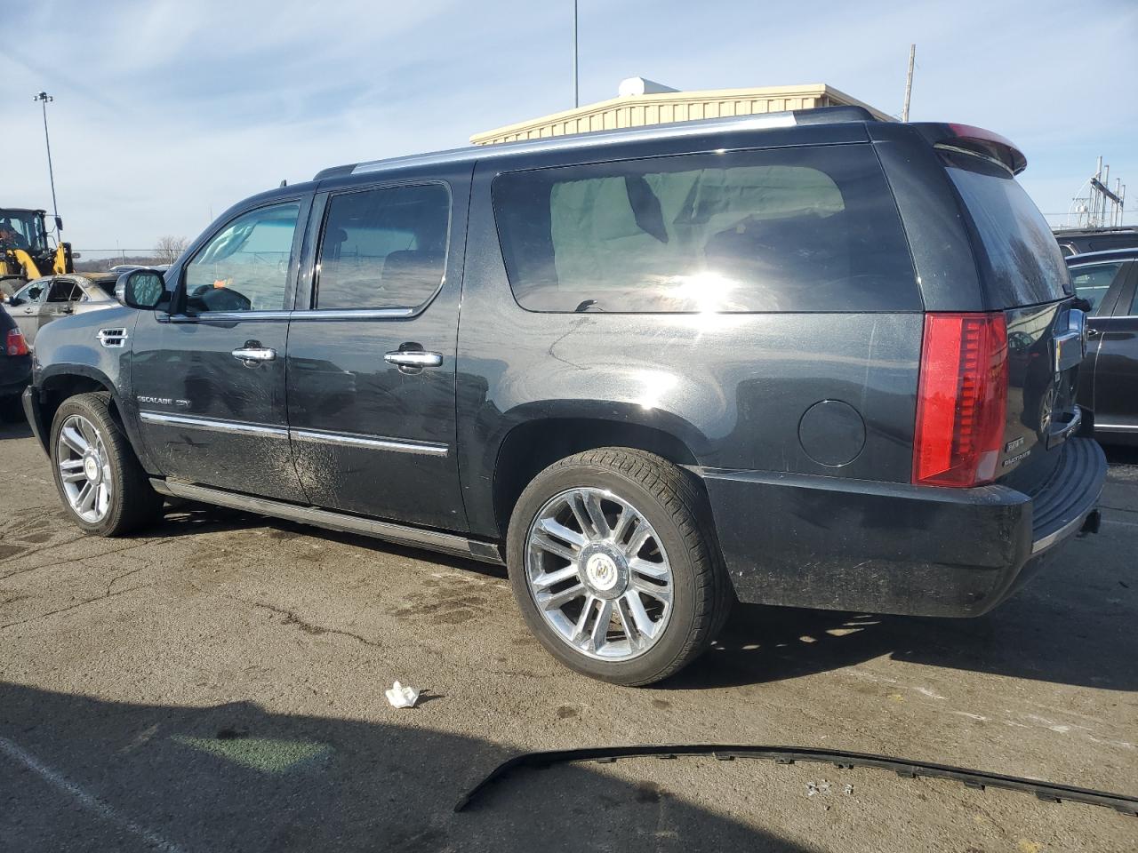 2012 Cadillac Escalade VIN 1GYS4KEF3CR174449 Copart auction photo, front end damage thumbnail 2