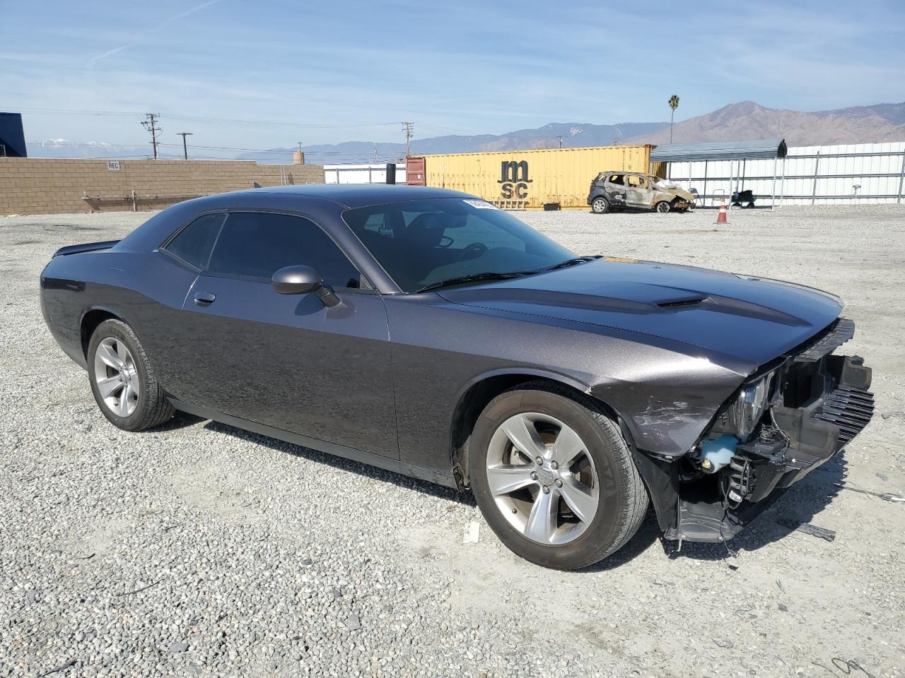 2021 Dodge Challenger VIN 2C3CDZAG4MH591148 Copart auction photo, front end / rear end damage thumbnail 4