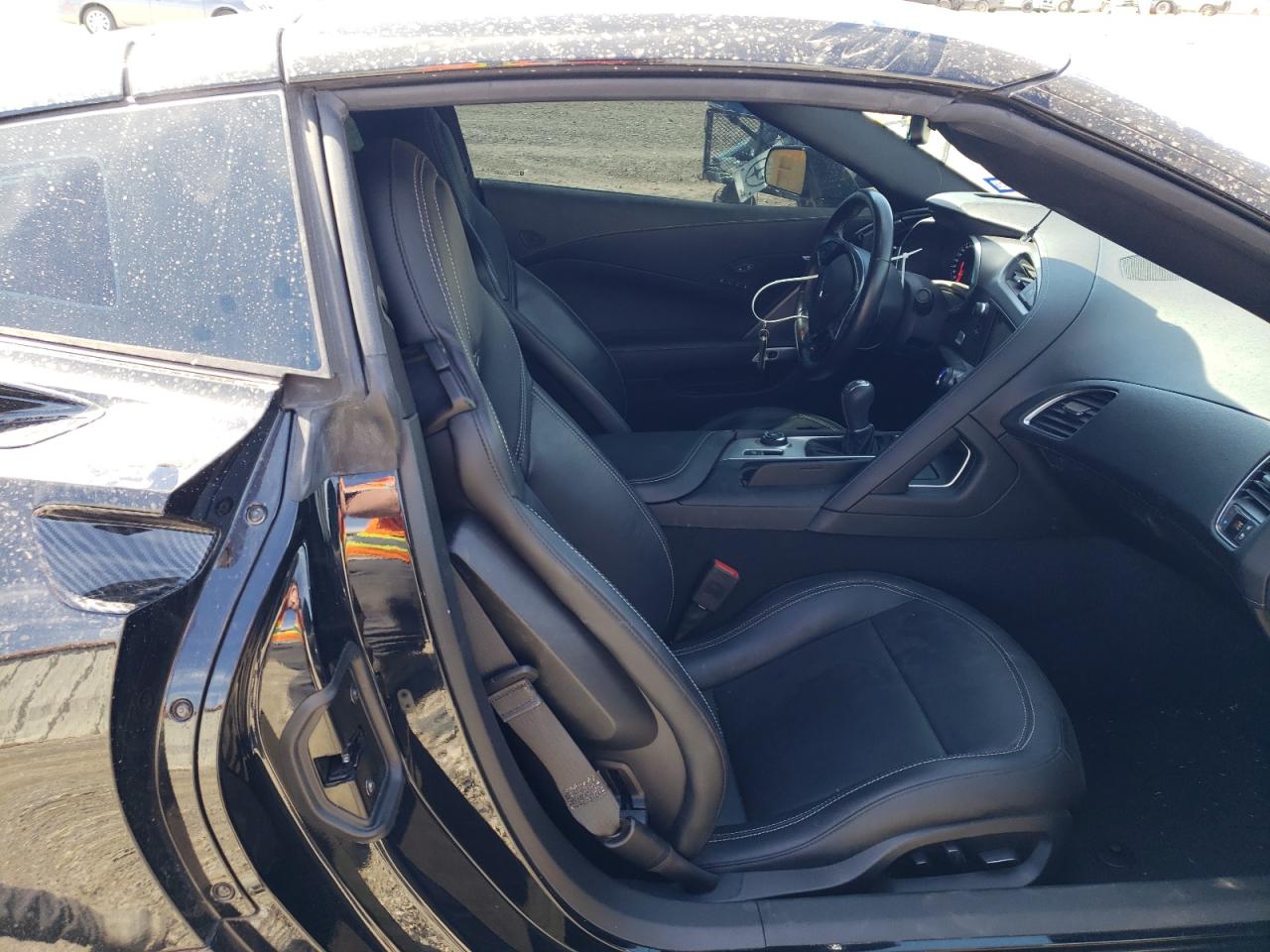 2019 Chevrolet Corvette VIN 1G1YR2D62K5603128 Copart auction photo, front end / rear end damage thumbnail 10