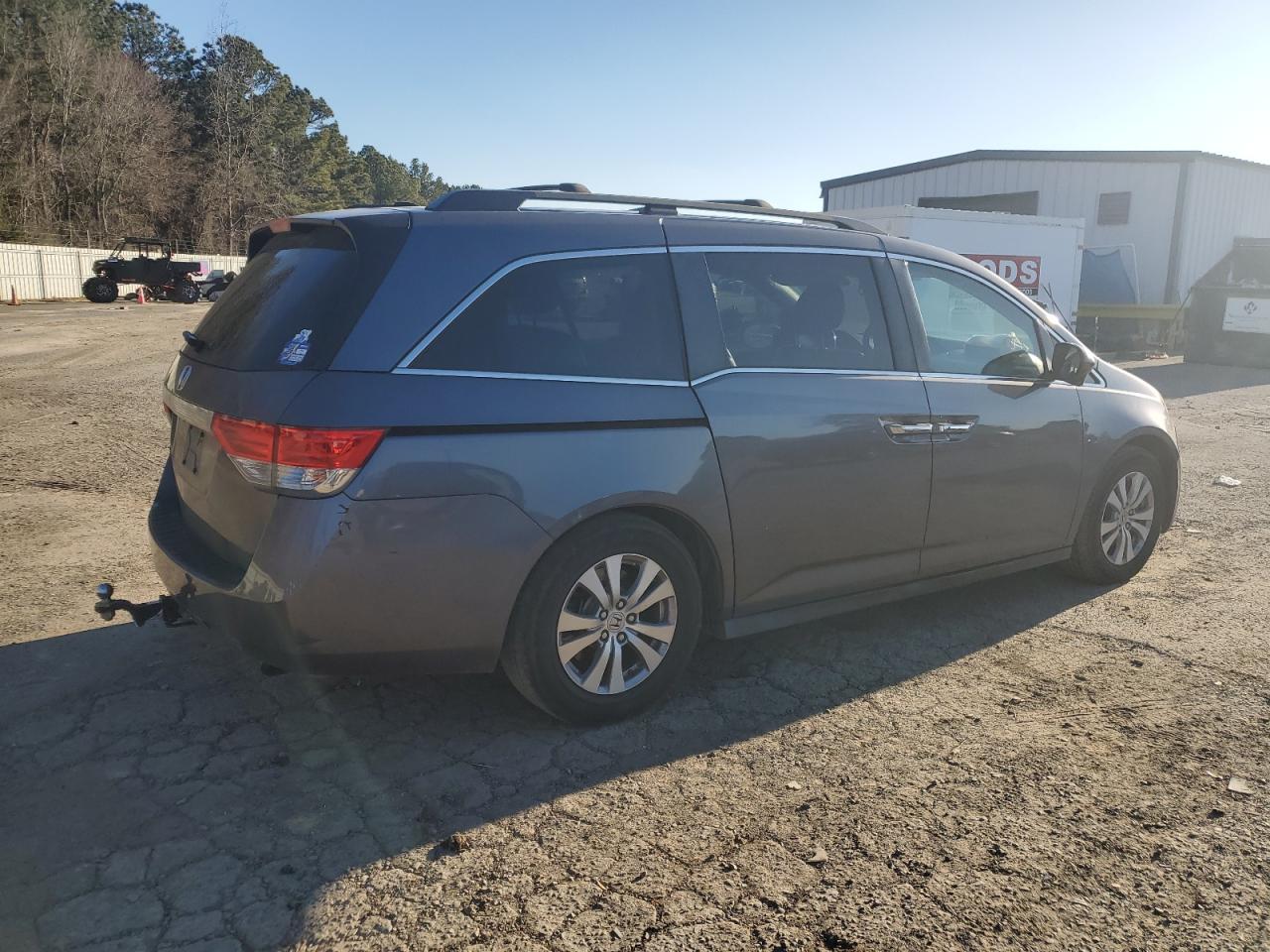 2015 Honda Odyssey VIN 5FNRL5H61FB100445 Copart auction photo, front end damage thumbnail 3
