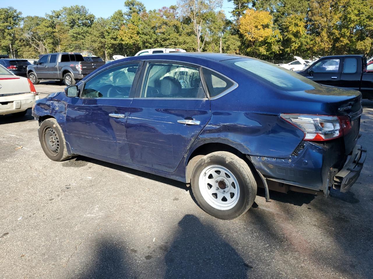 2017 Nissan Sentra VIN 3N1AB7AP5HY250244 Copart auction photo, all over damage thumbnail 2
