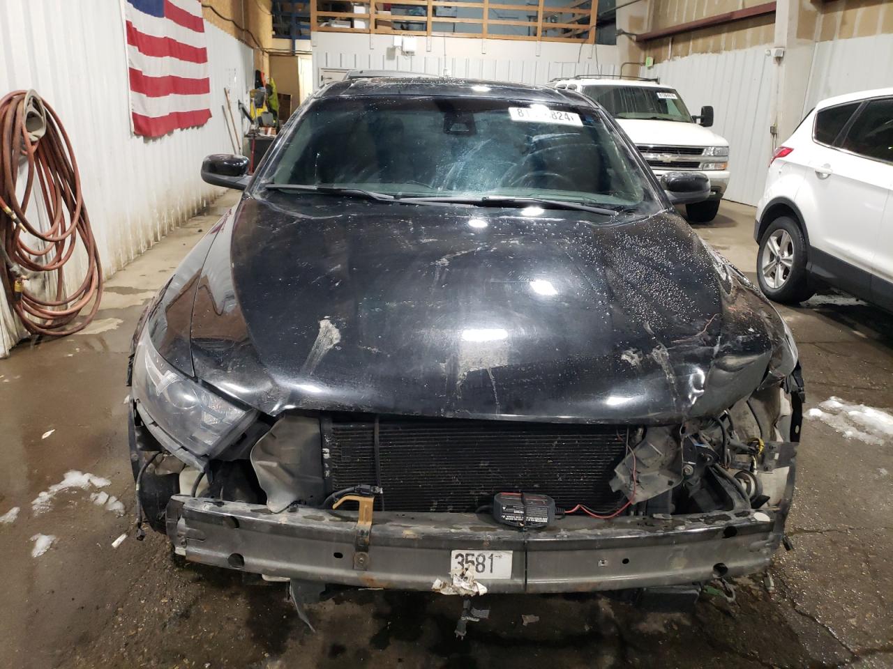 2013 Ford Taurus VIN 1FAHP2KT3DG140497 Copart auction photo, front end damage thumbnail 5