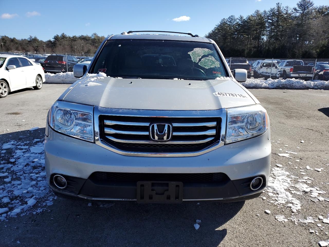 2011 Honda Pilot VIN 5FNYF4H63BB013024 Copart auction photo, rear end / minor dent/scratches damage thumbnail 5