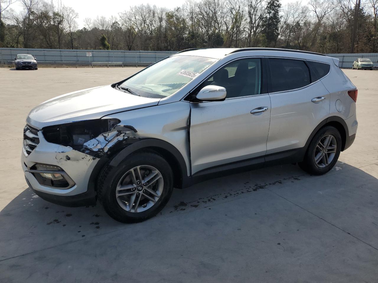 2018 Hyundai Santa Fe VIN 5XYZU3LB9JG554725