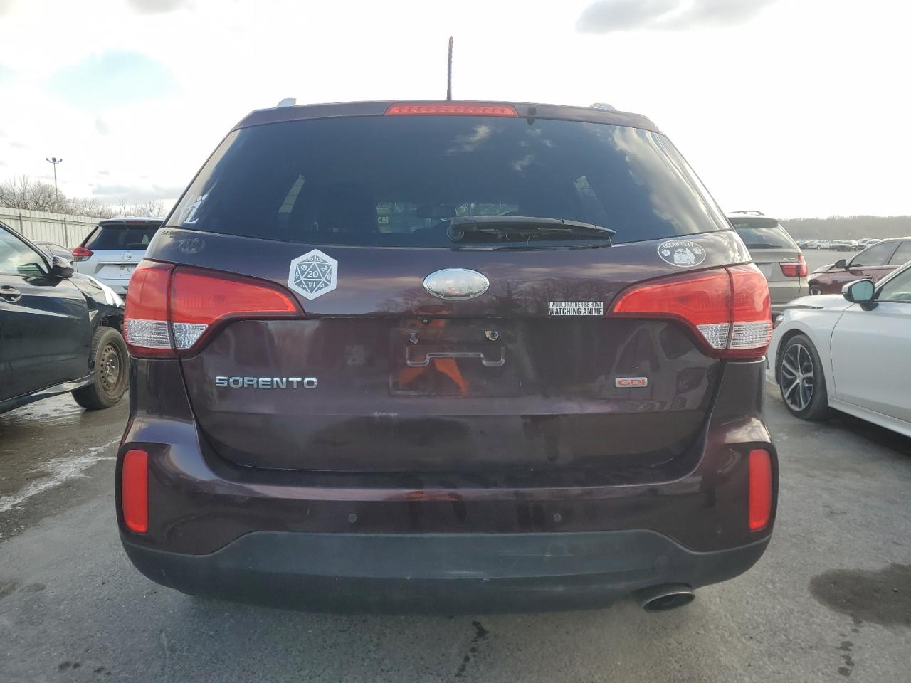 2014 KIA Sorento VIN 5XYKTCA66EG439564 Copart auction photo, mechanical / normal wear damage thumbnail 6